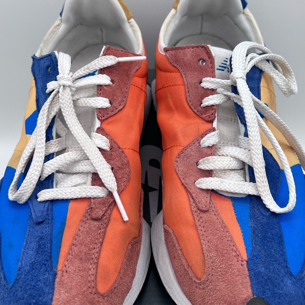 New Balance 327 Blue Orange Men’s Size 9.5 MS327LAA - Picture 3 of 13